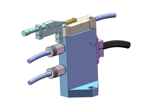 Chip Stage (Vacuum Adsorption + Mechanical Clamping)
